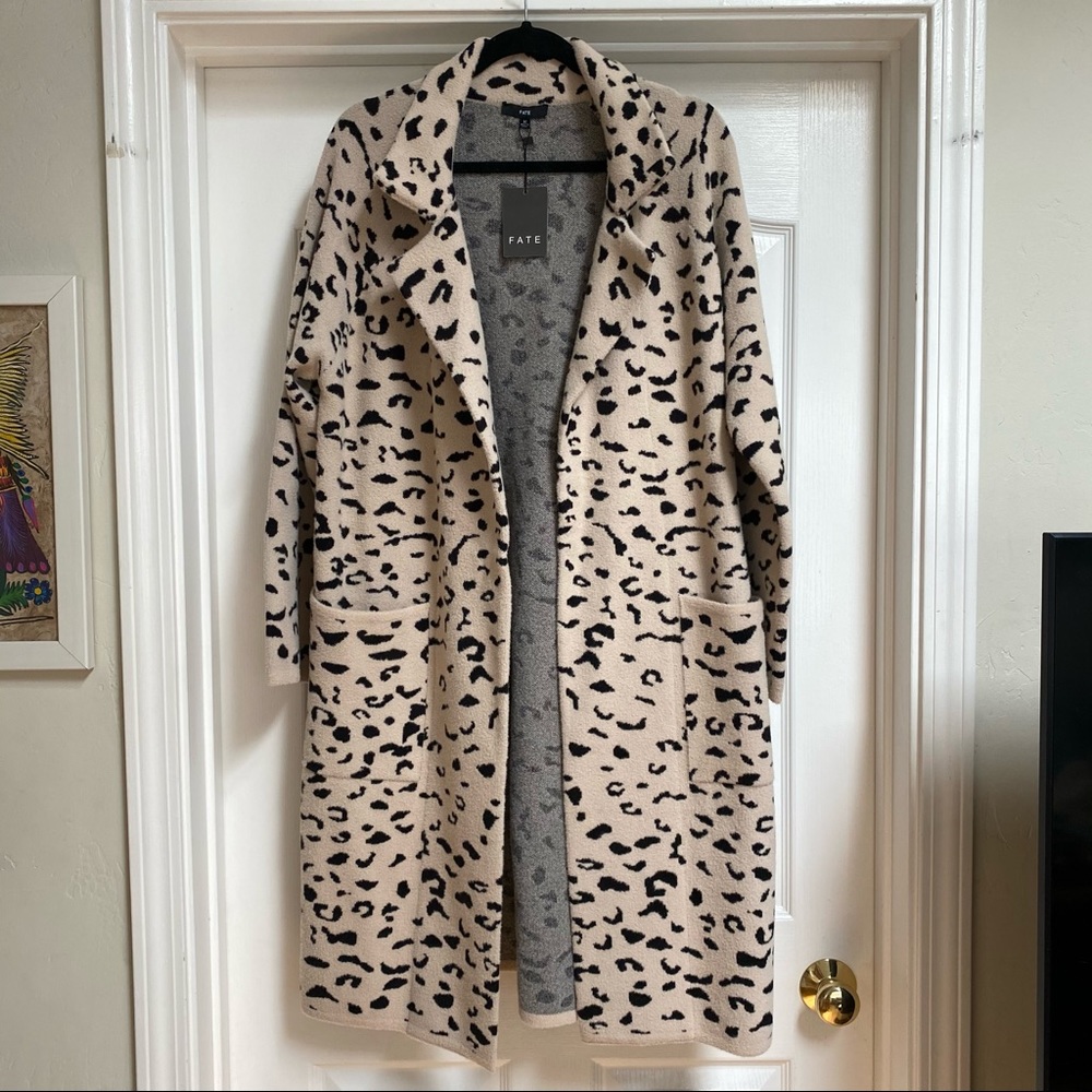 Long Leopard Coat